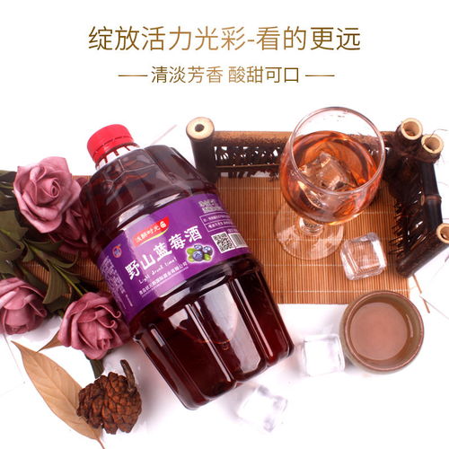 野山藍莓酒 國產微醺甜酒，女士低度佳飲