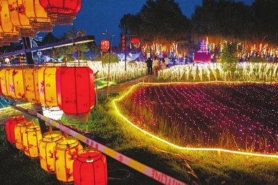 襄汾荷花小鎮 夏日荷塘引客來，休閑觀光正當時